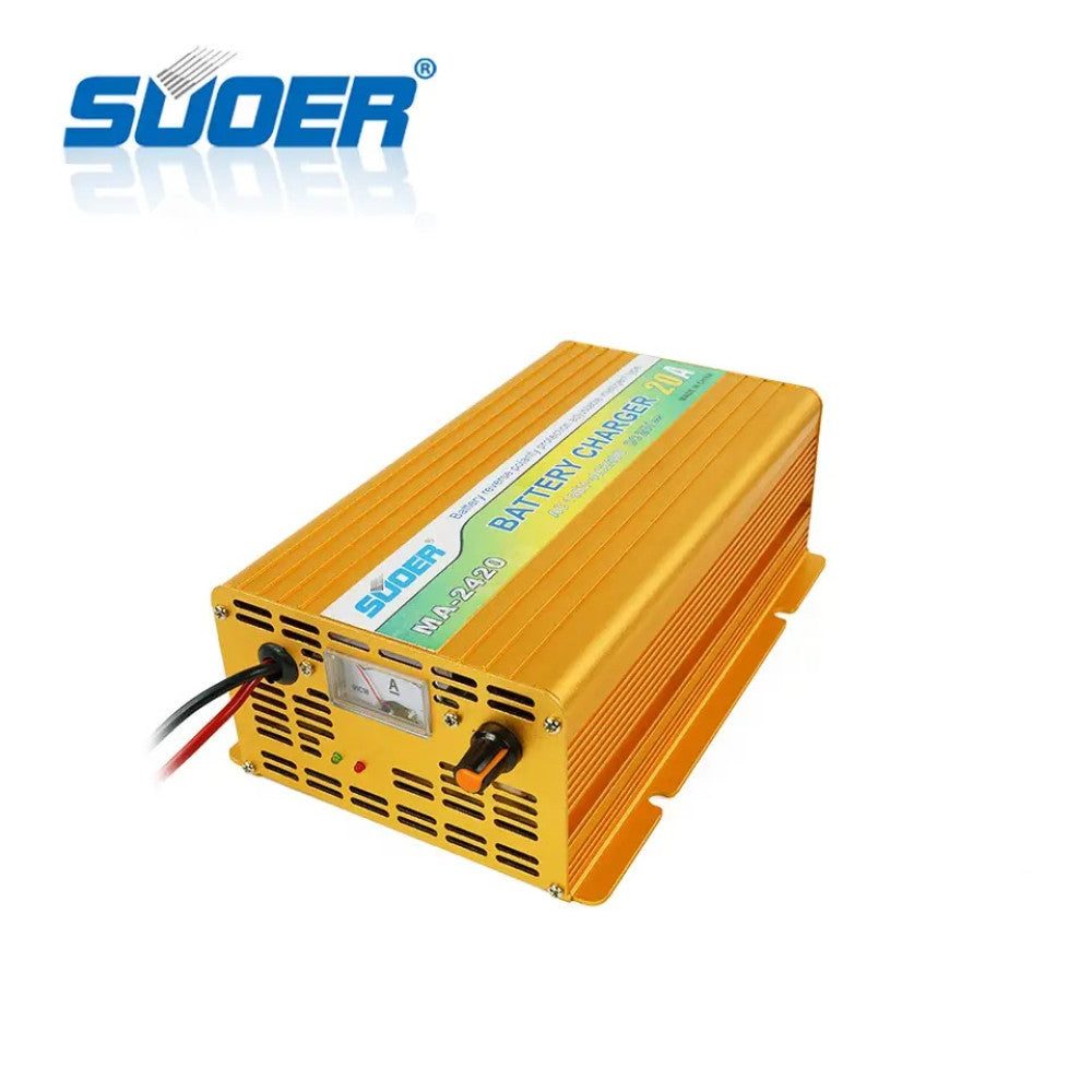 Suoer 24V 20A Lithium Battery Charger