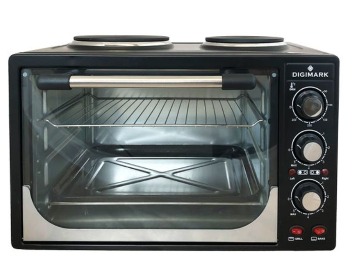 Digimark 3100W 32 Litre Electric Oven With 2 Solid Hot Plates