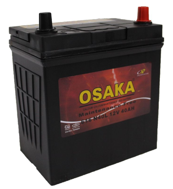 616 N40L 12V40AH Osaka Car Battery