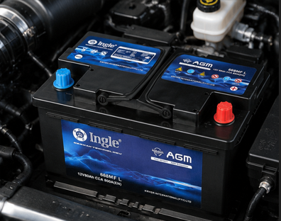 668 MFL AGM INGLE CAR BATTERY