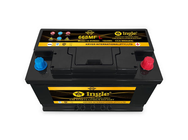 Ingle 668MFL 12v 80ah Lithium Car Battery Thivha Online Store ingle-668mfl-12v-80ah-lithium-car-battery-thivha-online-store