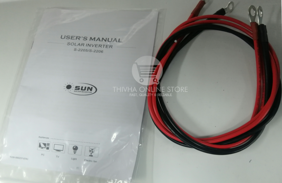 12V 720W/1200VA Solar Inverter With Charger Plus PV Input - SUN