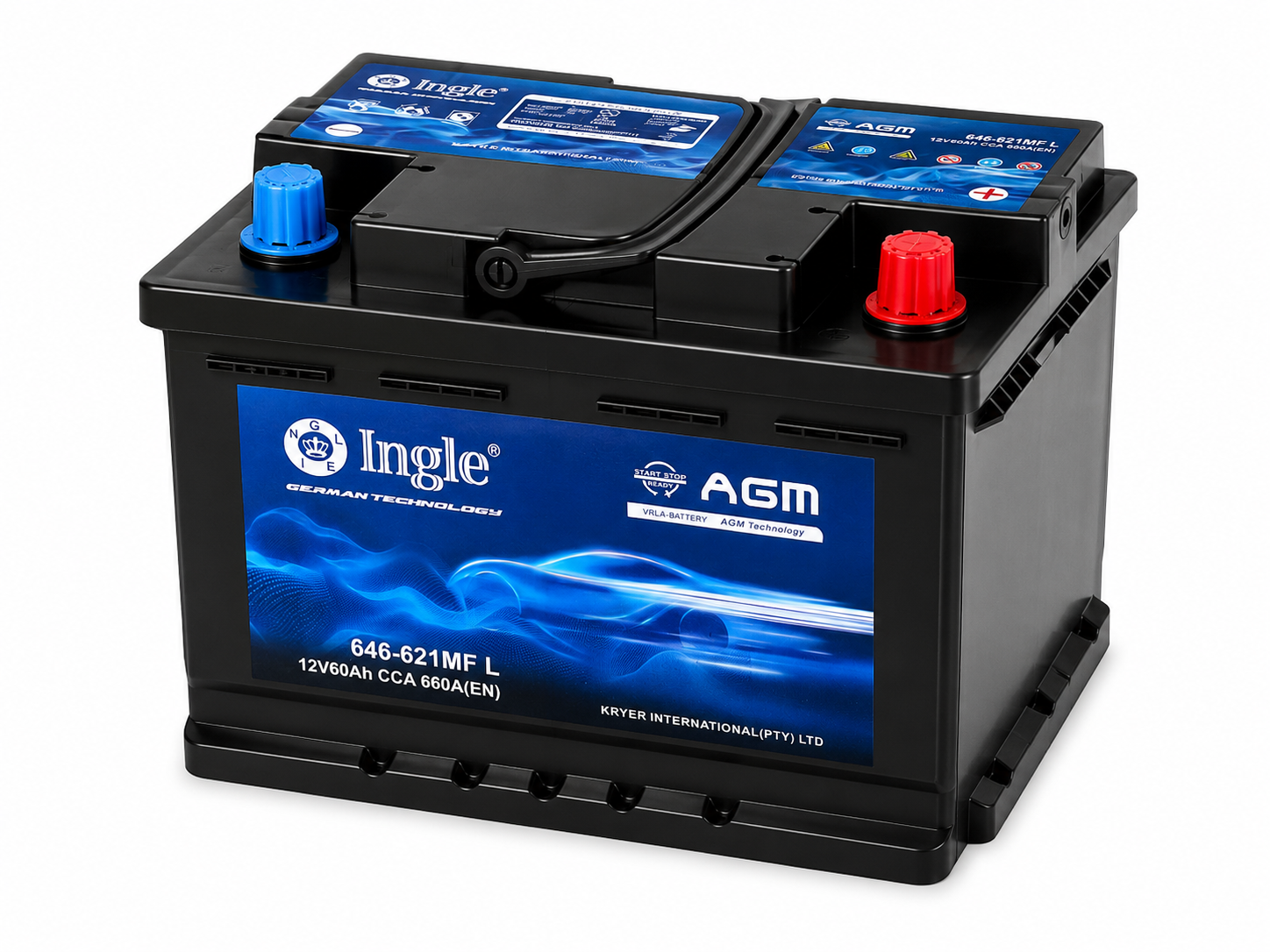 646-621 MFL Ingle AGM Car Battery