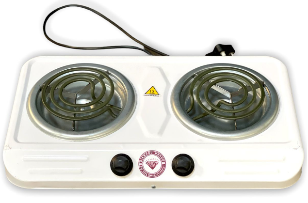2 Plate Electric Stove - Diamond
