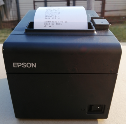 POS COMBO - Epson TM-T20III - USB & Serial - Thermal POS Receipt Printer USB Scanner  Till Rolls (80x80)