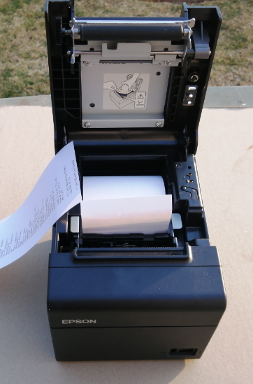 POS COMBO - Epson TM-T20III - USB & Serial - Thermal POS Receipt Printer USB Scanner  Till Rolls (80x80)