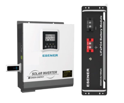 Esener 3KVA  Inverter and 2.56kwh Lithium Battery Combo