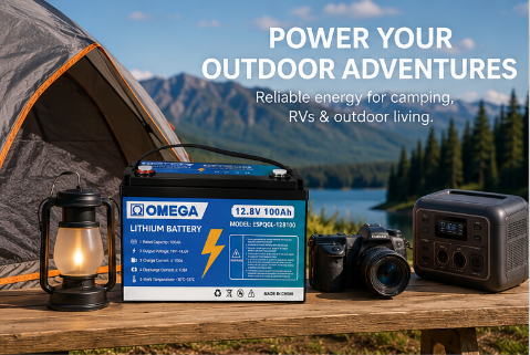 12.8v 100ah 1.28Kwh OMEGA Lithium Battery