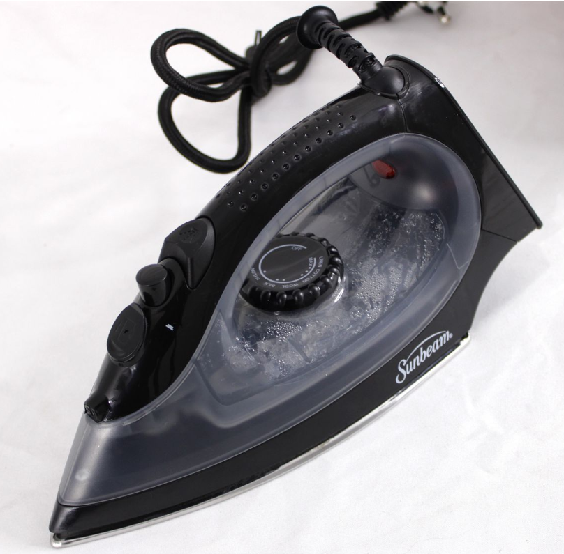 Sunbeam 2000W Lightweight Travel Sized Steam Dry & Spray Iron - SSI-018BA