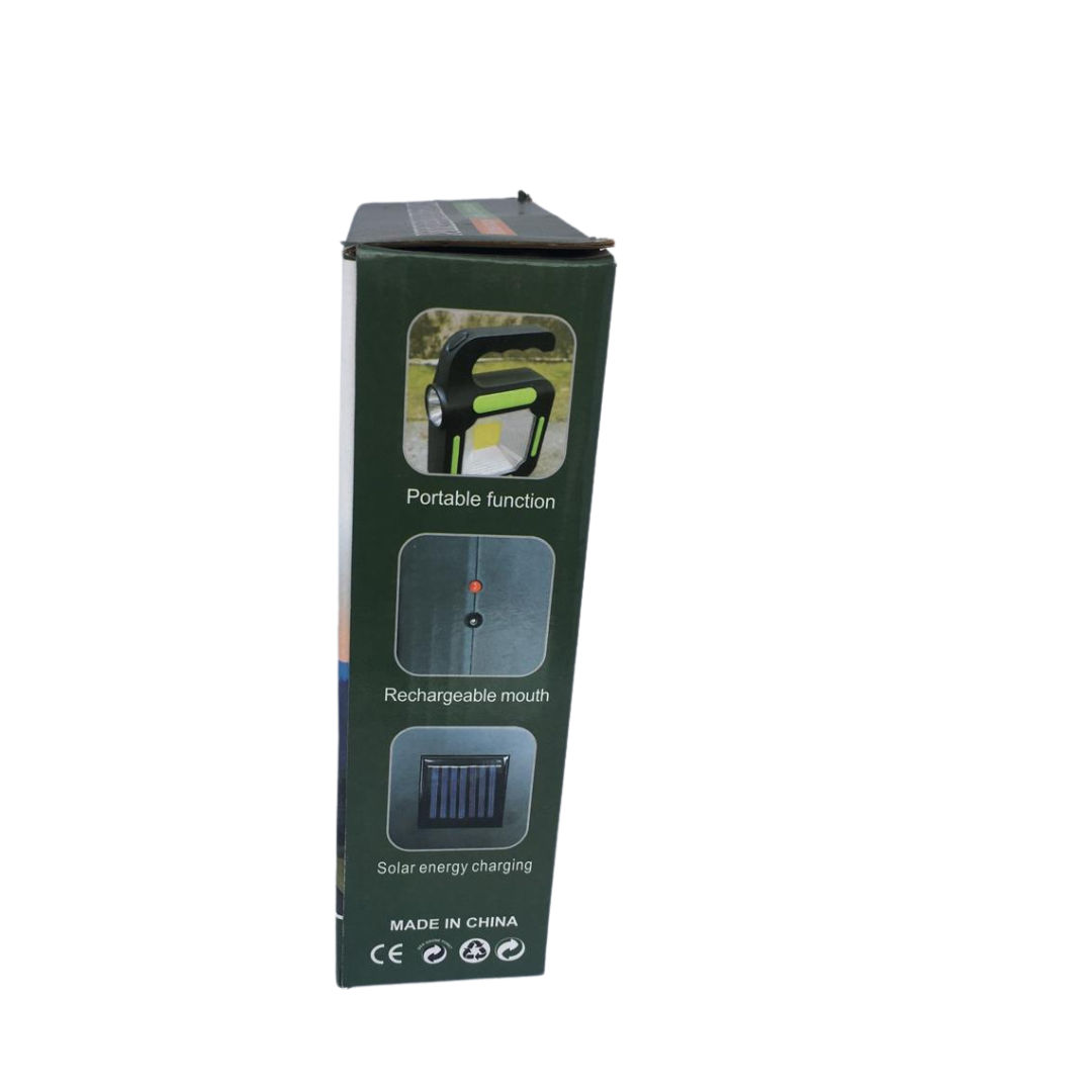 Portable Solar Energy Lamp with Multiple Light Sources