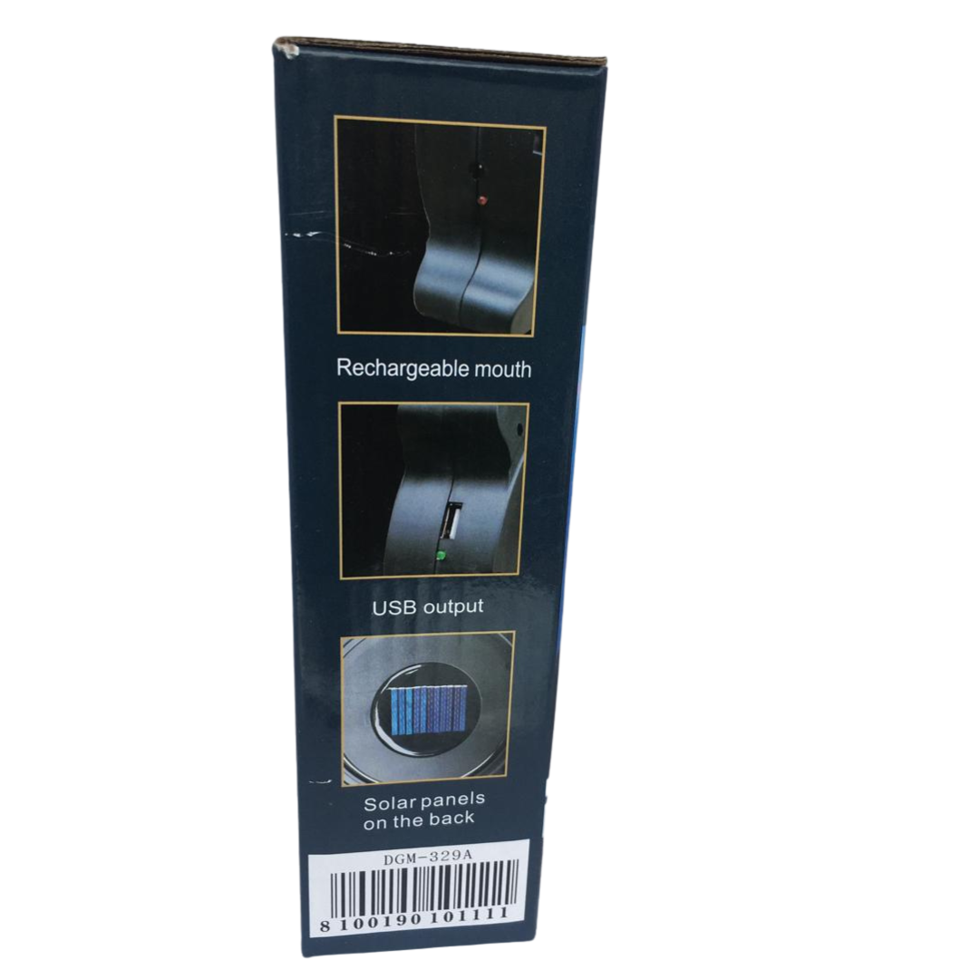 Portable Solar COB Work Lights with Multiple Light Sources