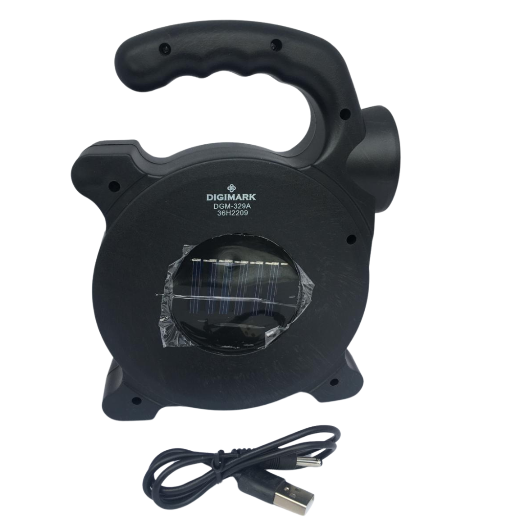 Portable Solar COB Work Lights with Multiple Light Sources