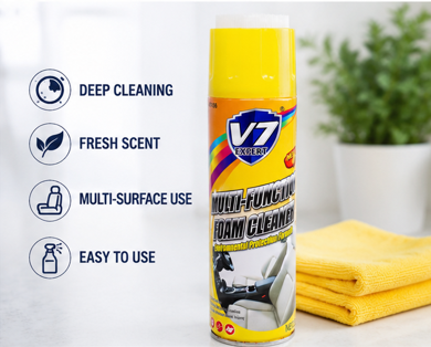 Pack of 4 - Multi Function Foam Cleaner