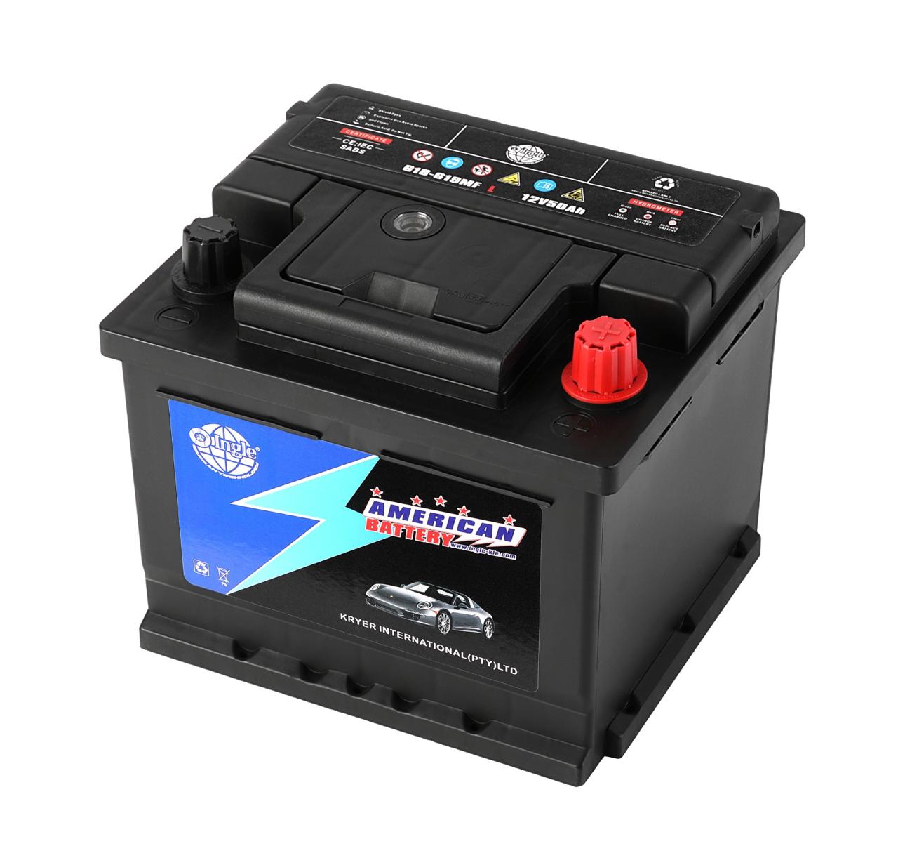12V50AH 618-619 Car Battery - Ingle