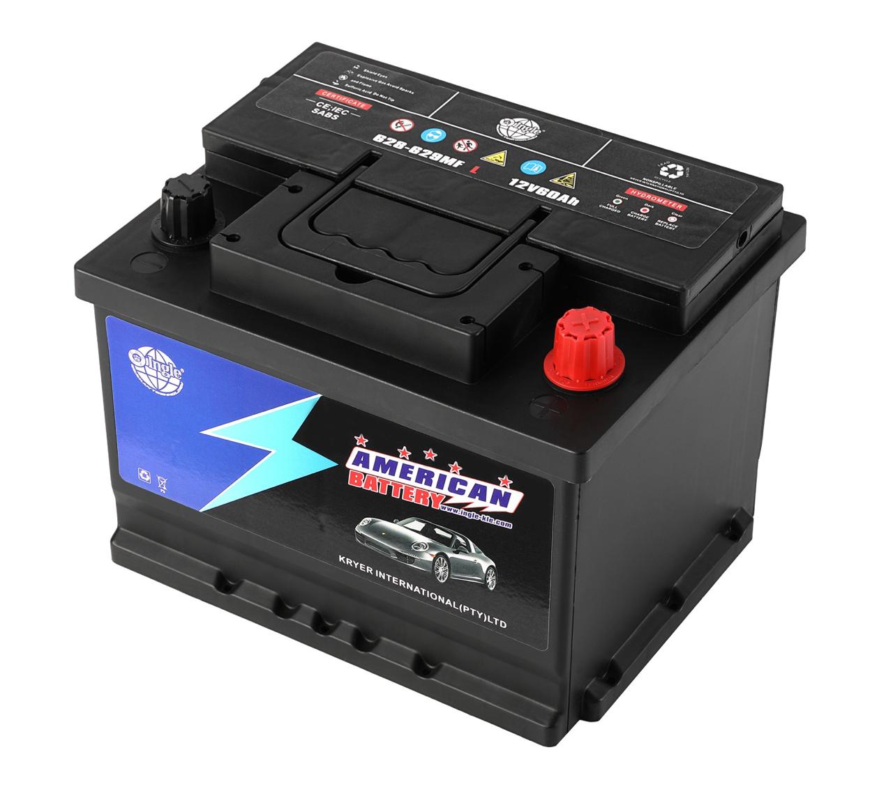12V55AH 636-631 Car Battery - Ingle