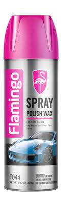 Flamingo Car Spray Polish Wax 450ml