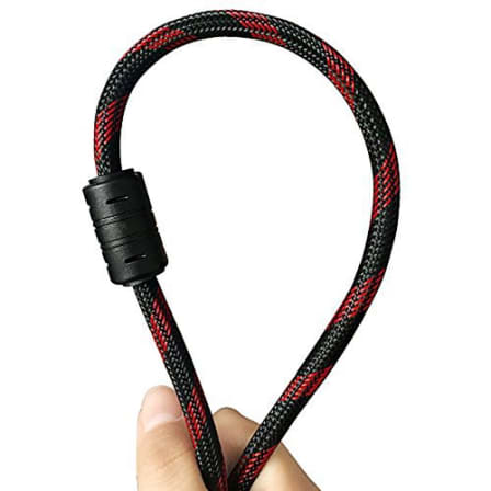 HDMI to HDMI Cable (Red/Black)- 10m