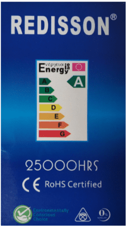 Redisson 12w Emergency LED Bulb Bayonet B22 (10 Pack)
