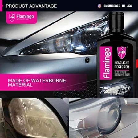Flamingo Headlight restorer 300ML