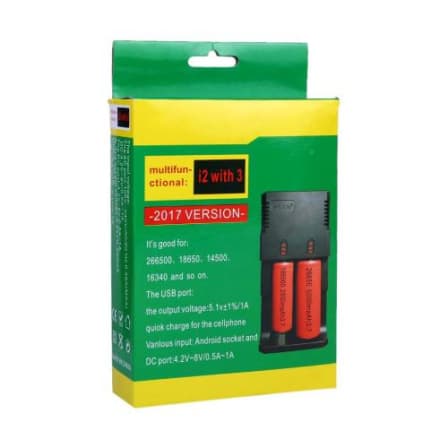 Lithvan Battery Multi-function Charger For 14500 18650 26650 Li-ion Ni-MH