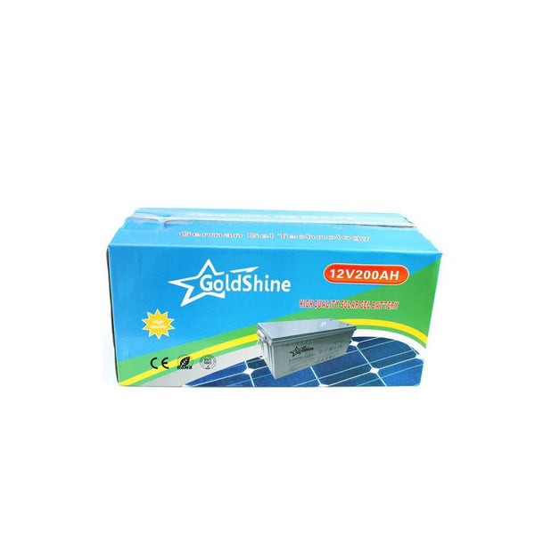 Gold Shine Solar Gel Battery 12V 200AH Thivha Online Store