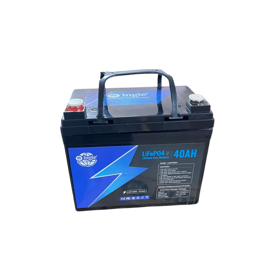 12.8v 40ah Lithium Battery - Ingle