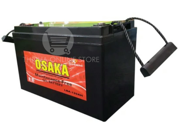 OSAKA Deep Cycle Gel Battery 120AH 12V (100% FULL CAPACITY)