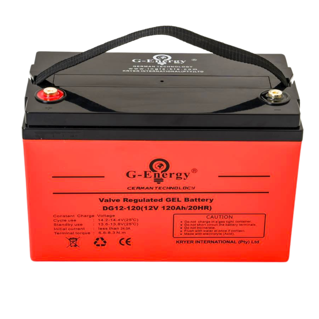 4 x 12V 120ah GEL Battery - G-Energy