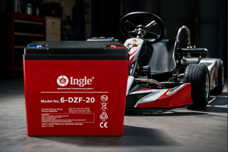Ingle 6-DZF-20 12V VRLA Battery – Electric Scooter & Go Kart Battery