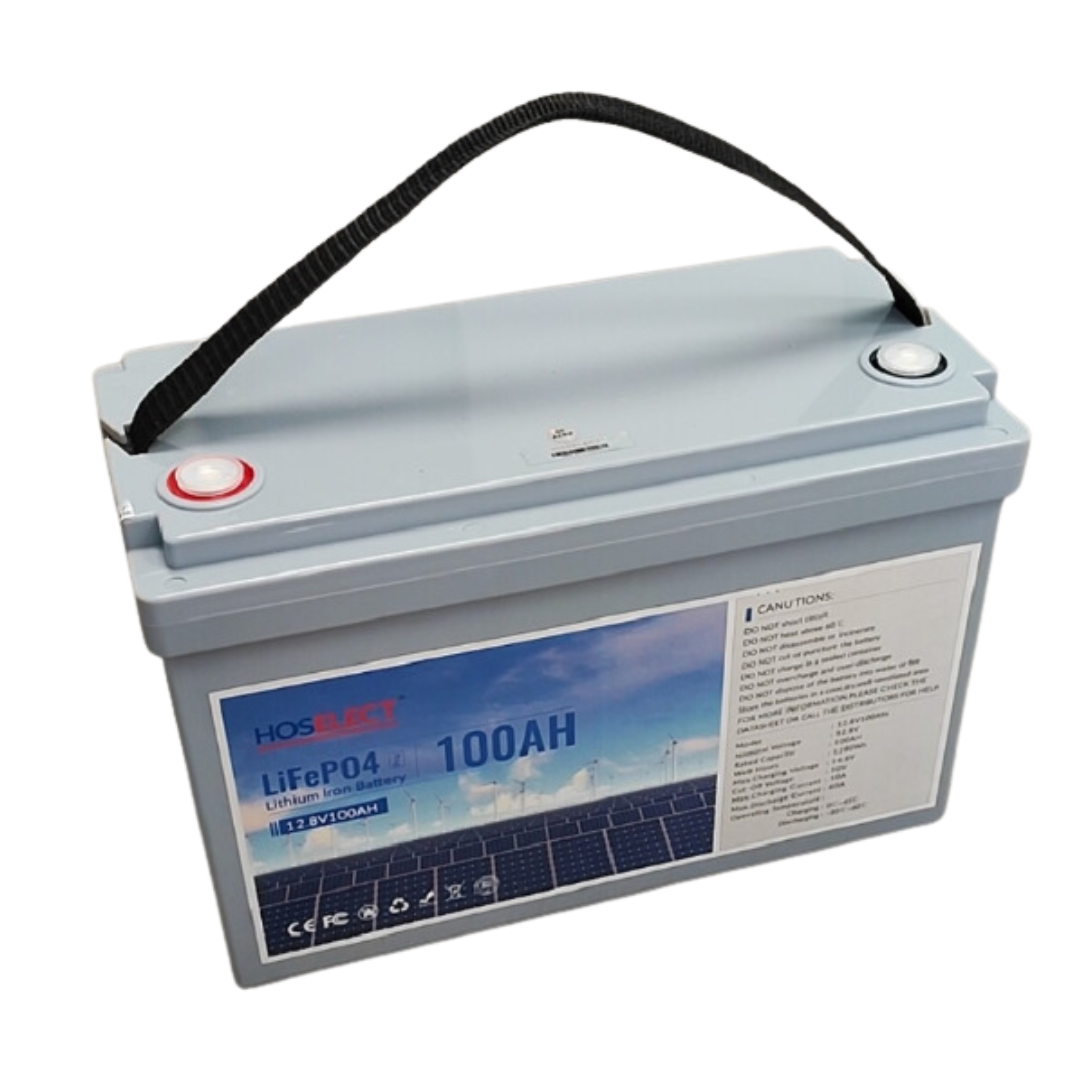 12.8V 100AH Hoselect lifepo4 Battery