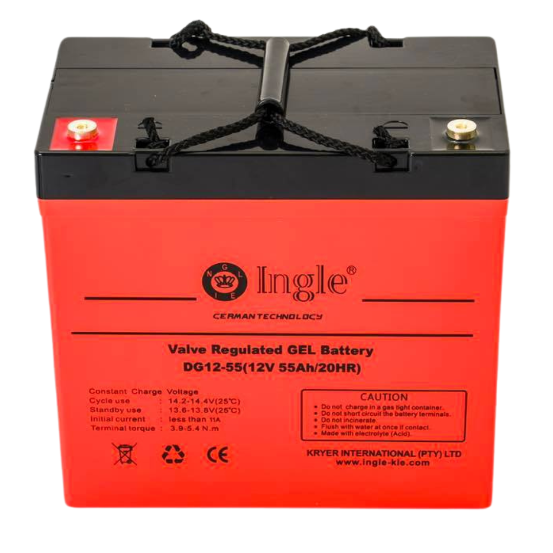 55AH 12v Ingle GFM Deep Cycle Battery DG12-55
