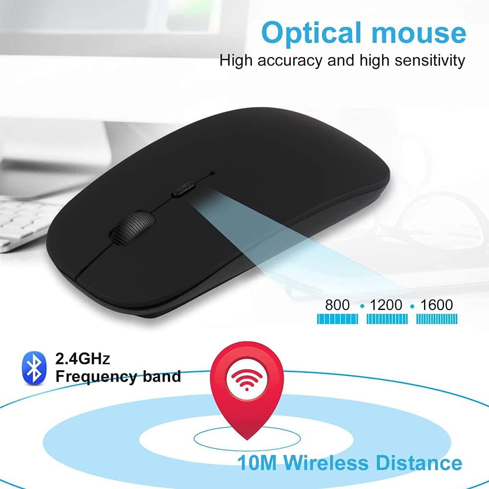 2.4GHz Wireless Optical Mouse Scroll for PC Laptop Computer