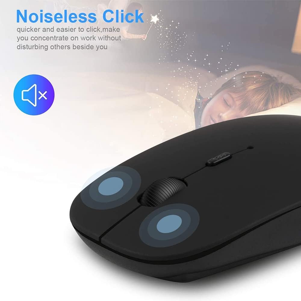 2.4GHz Wireless Optical Mouse Scroll for PC Laptop Computer