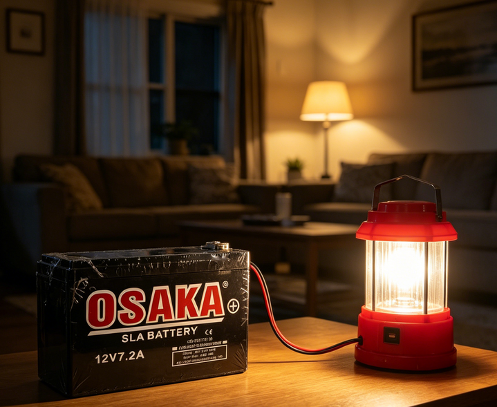 Osaka 12V 7.2Ah SLA Battery Rechargeable