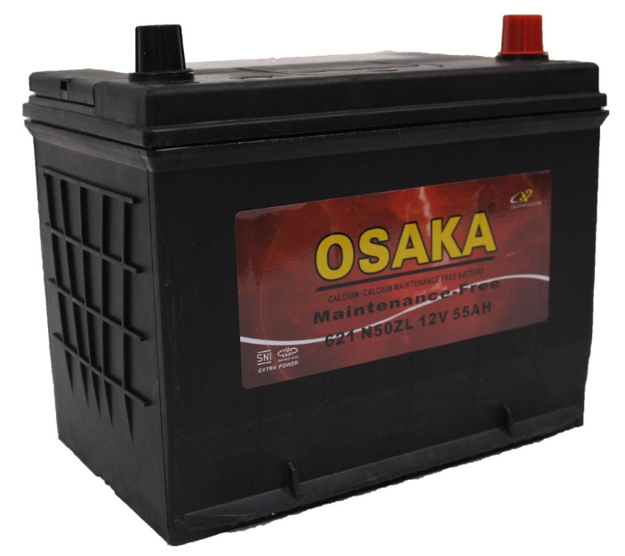 621 N50ZL 12V55AH Osaka Car Battery