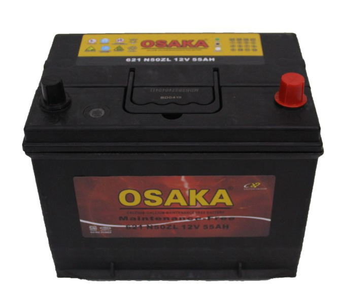 621 N50ZL 12V55AH Osaka Car Battery