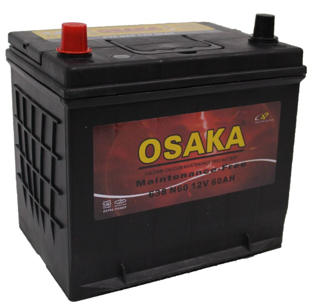 638/639 N60 12V60AH Osaka Car Battery