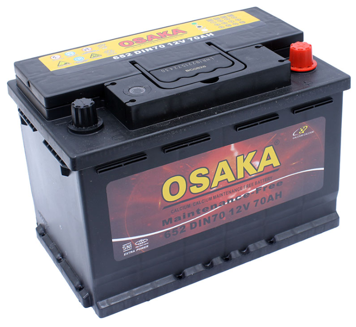 652 DIN70 12V70AH Osaka Car Battery