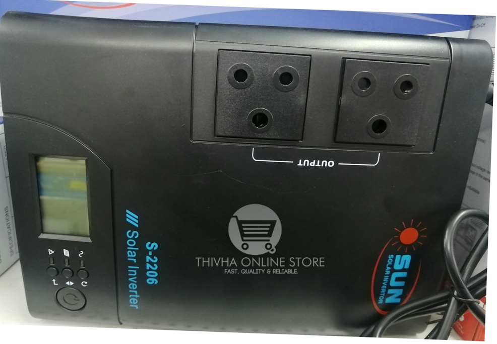 24V 1440W/2400VA Solar Inverter With Charger Plus PV Input - SUN