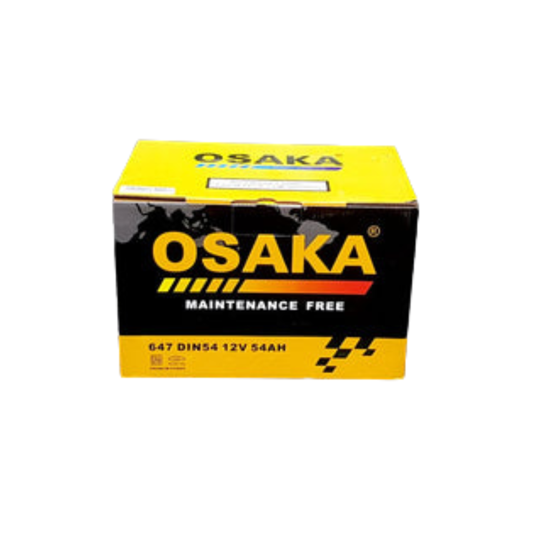 647 DIN54 12V54AH Osaka Car Battery