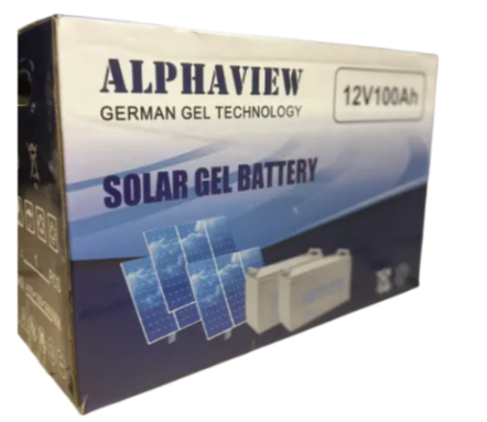 Alphaview German Tech 100 Ah 12v Gel Battery