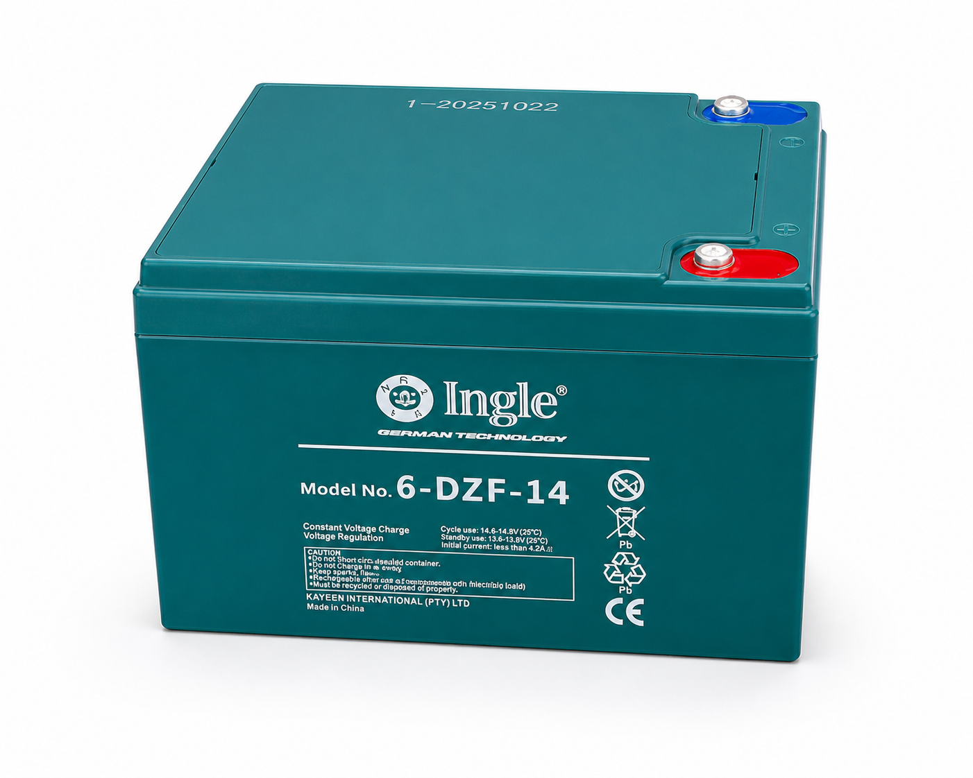 Ingle 6-DZF-14 12V 14Ah Lead Acid battery