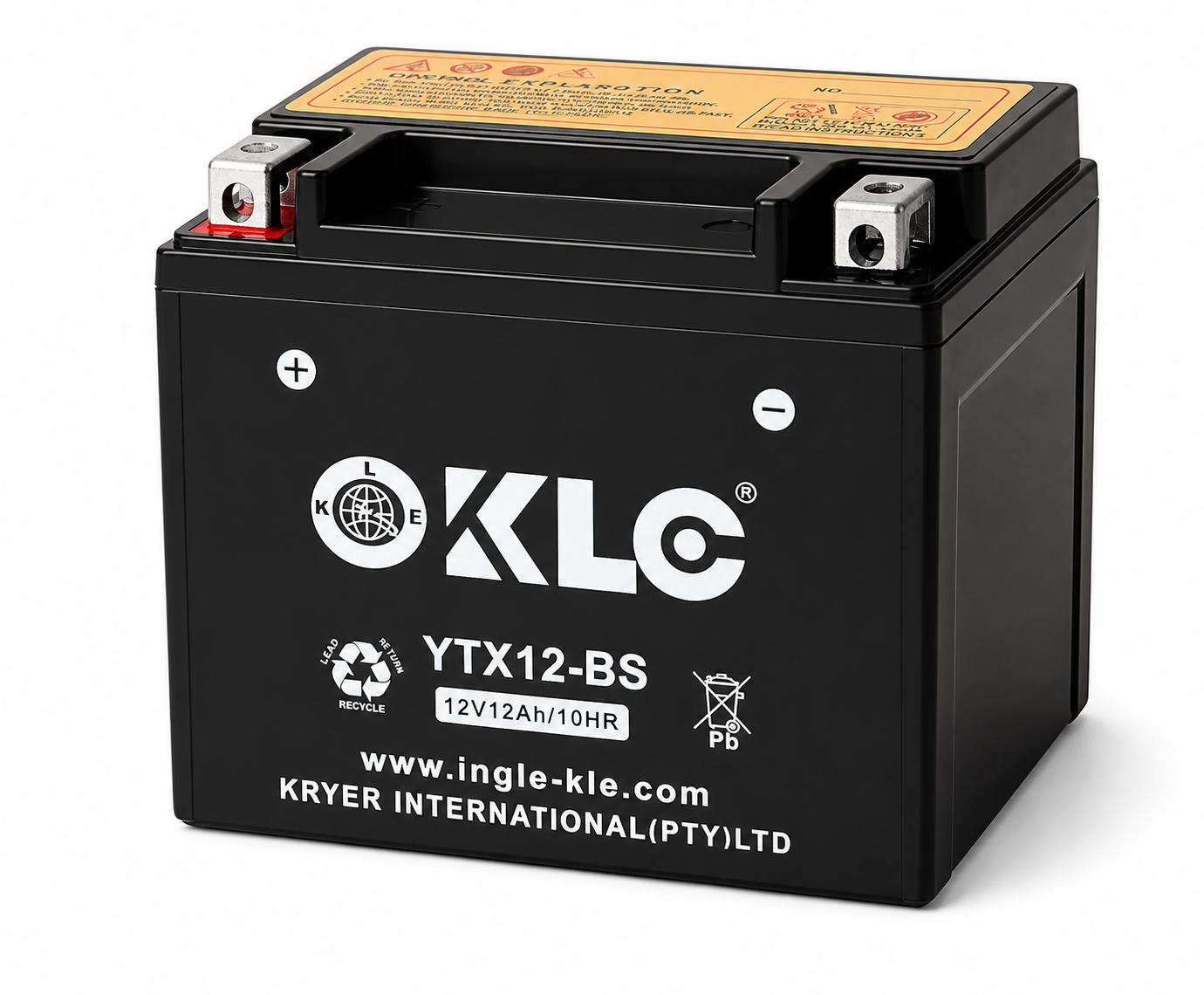 Motorcycle Battery KLE-YTX12-BS