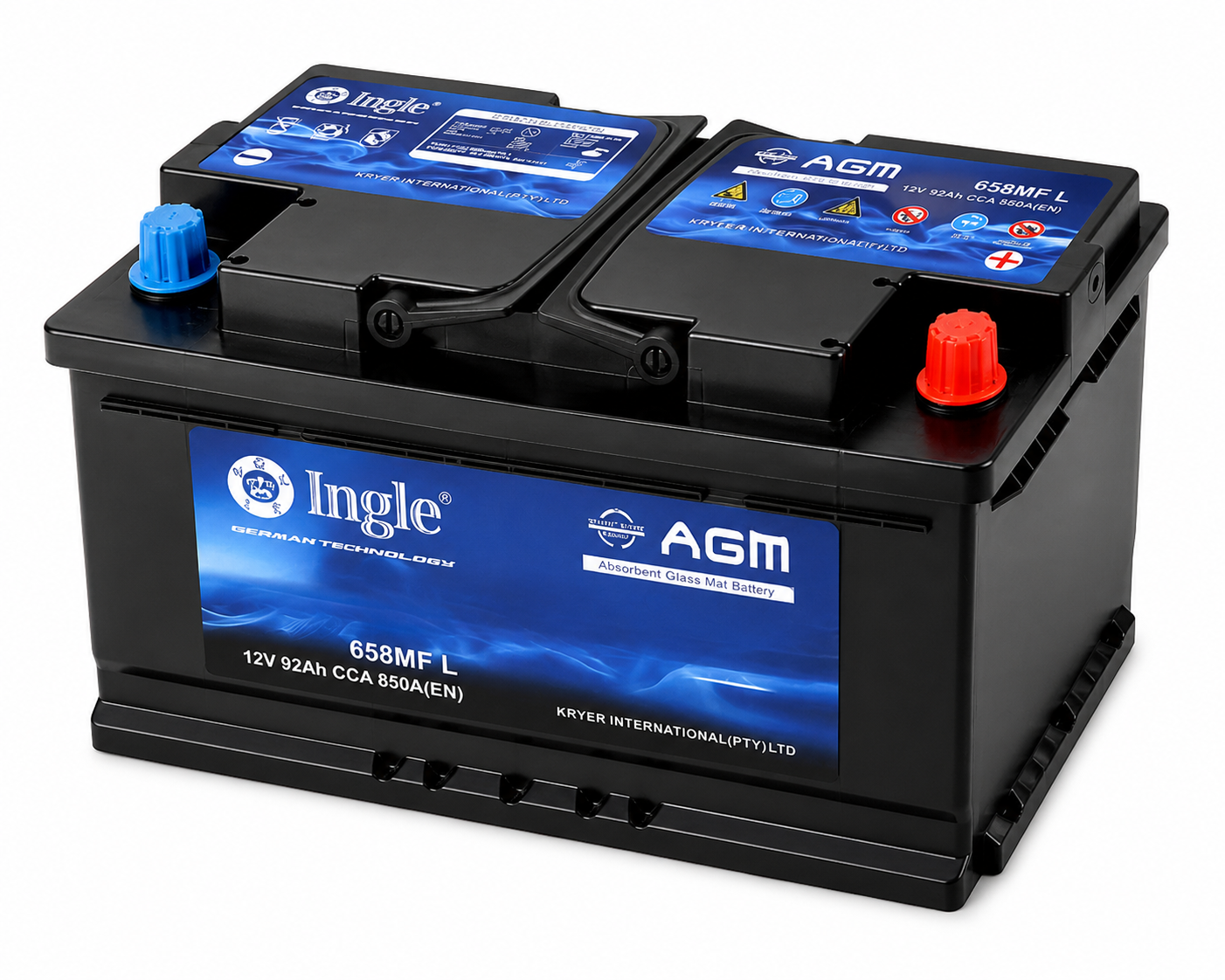 658 MFL AGM Ingle Car Battery