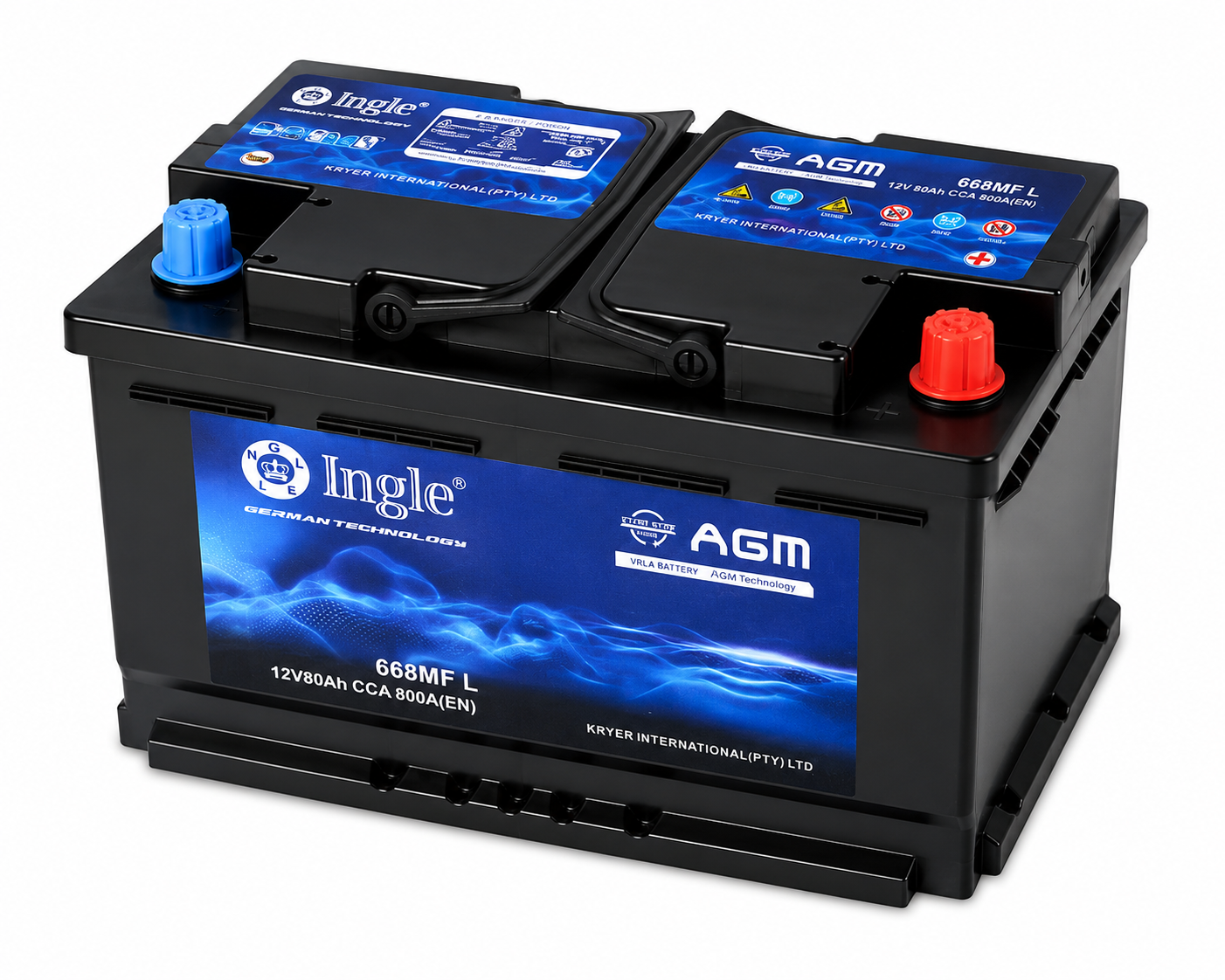 668 MFL AGM INGLE CAR BATTERY