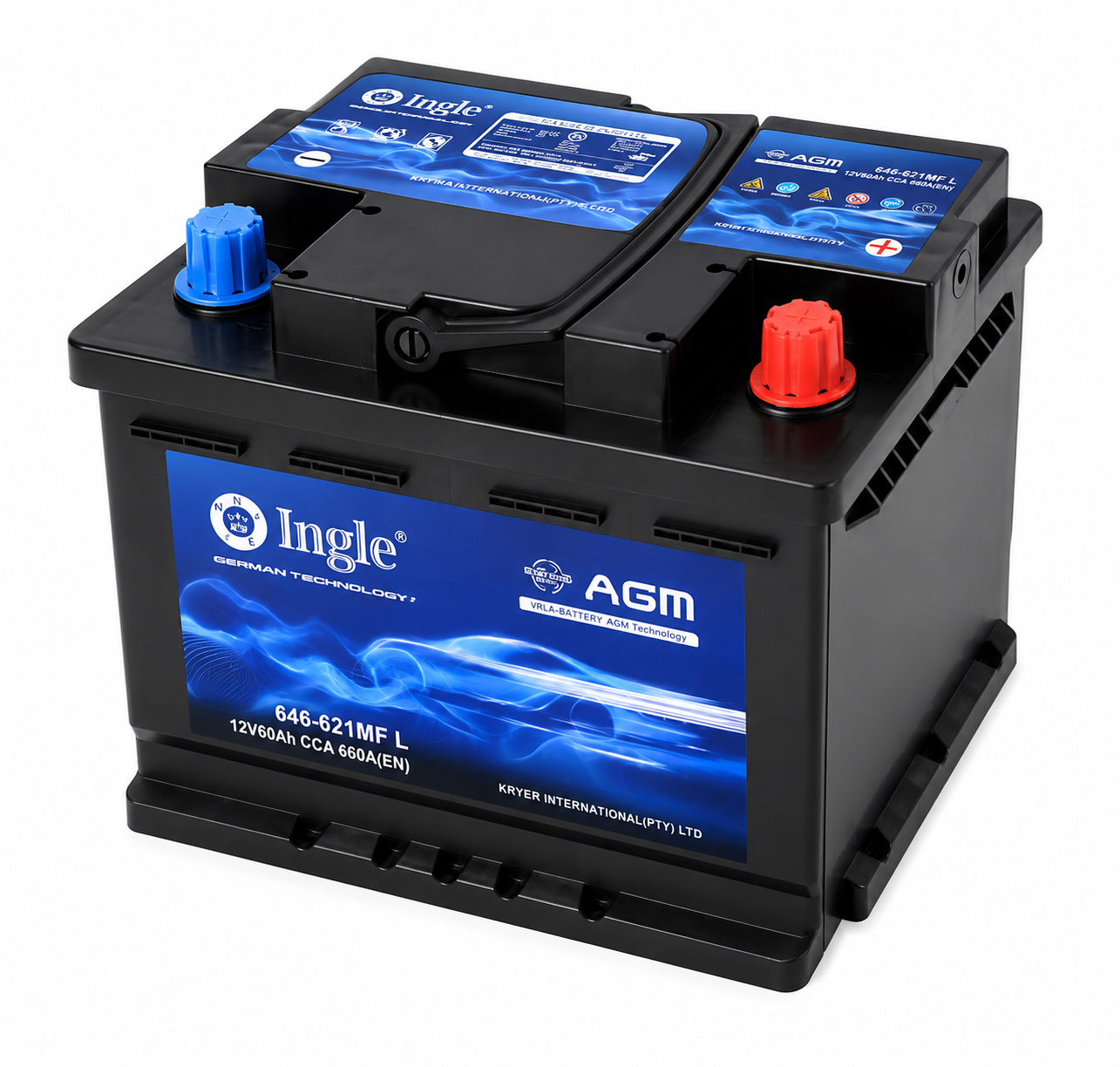 646-621 MFL Ingle AGM Car Battery
