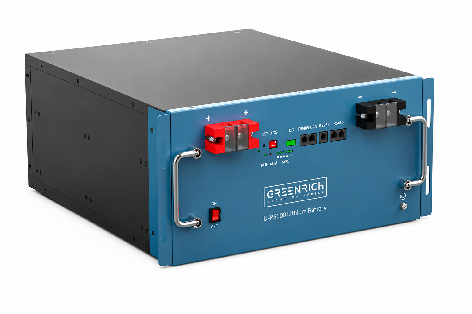 Greenrich 5kWh UP5000 1.5C (7500w/4960Wh) Lithium-iron Battery