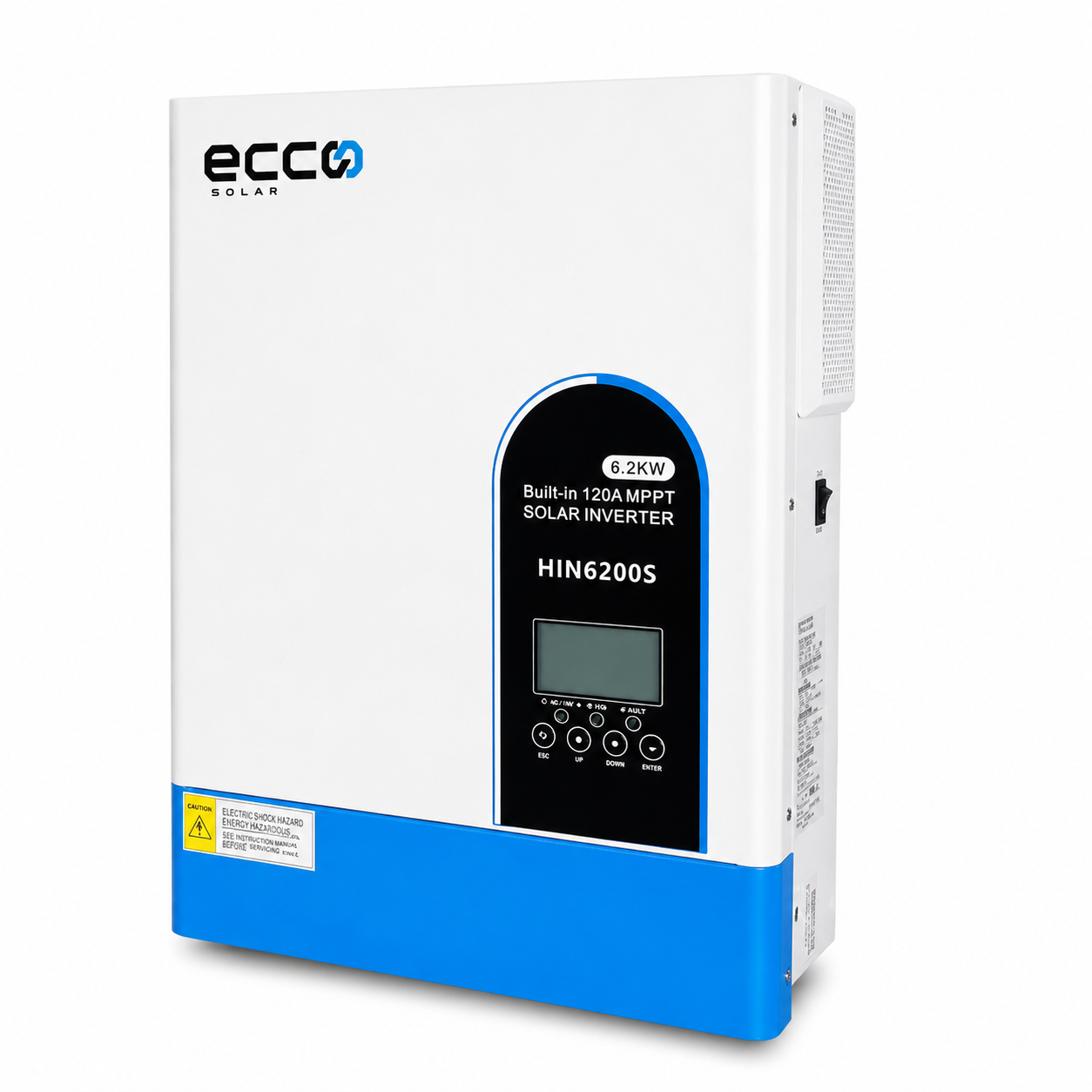 6.2 Kva 62000w Hybrid Inverter 48v MPPT 120A Inverter Pure Sine Wave - Ecco