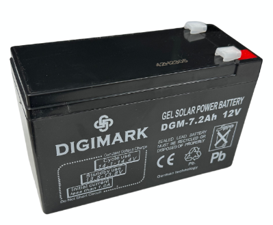 12V 7.2AH Gel Battery - Digimark