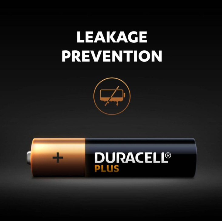 Duracell Plus AAA Alkaline Batteries, 1.5V LR03 MN2400 - 20 Pack